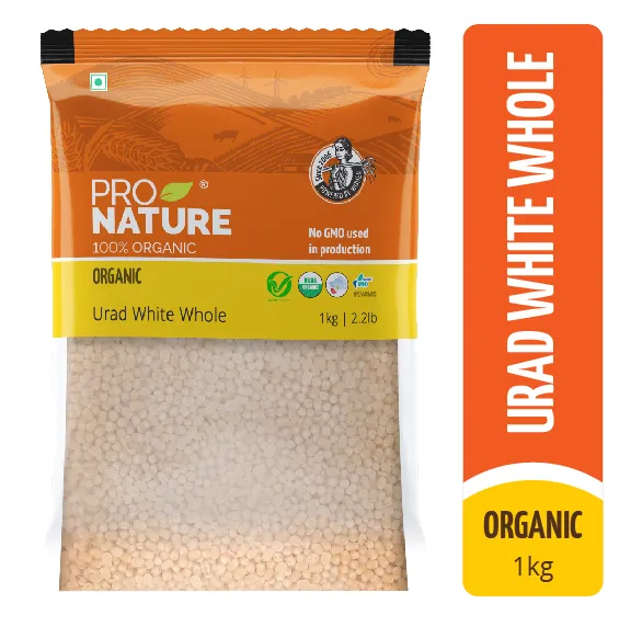 Organic Urad White Whole Kg Sparkling Spices