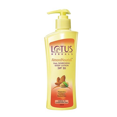 Lotus Herbals AlmondNourish SPF Daily Body Lotion - Normal Combination Skin, ml - Sparkling Spices