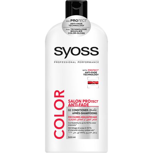 Velkendt hule rim Schwarzkopf SYOSS Color Salon Protect Anti-Fade 02 Conditioner, 500 ml -  Sparkling Spices