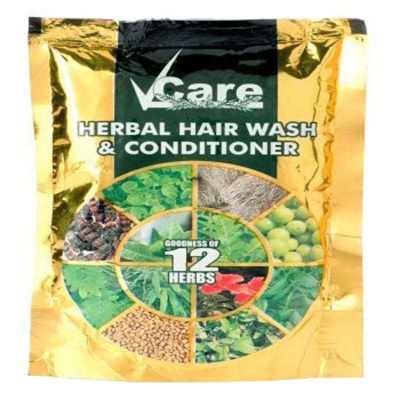 Vcare Herbal Hair Wash & Conditioner 100gm - Sparkling Spices